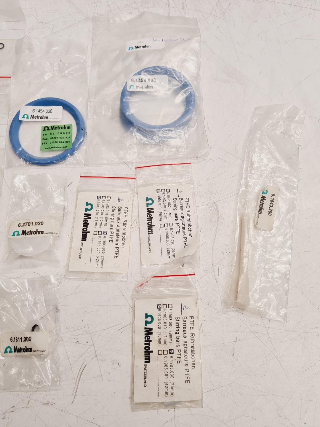 Image of Lot of Metrohm Titrator Parts, Accessories & Software Lab