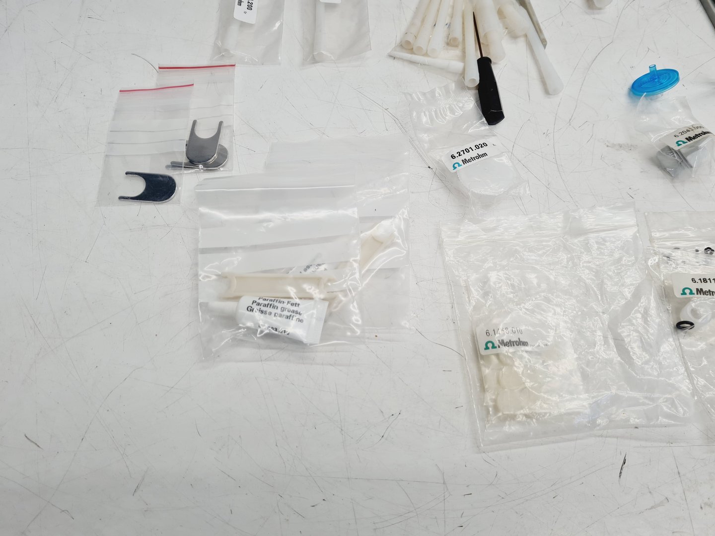 Image of Lot of Metrohm Titrator Parts, Accessories & Software Lab