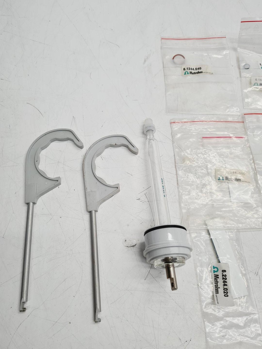 Image of Lot of Metrohm Titrator Parts, Accessories & Software Lab