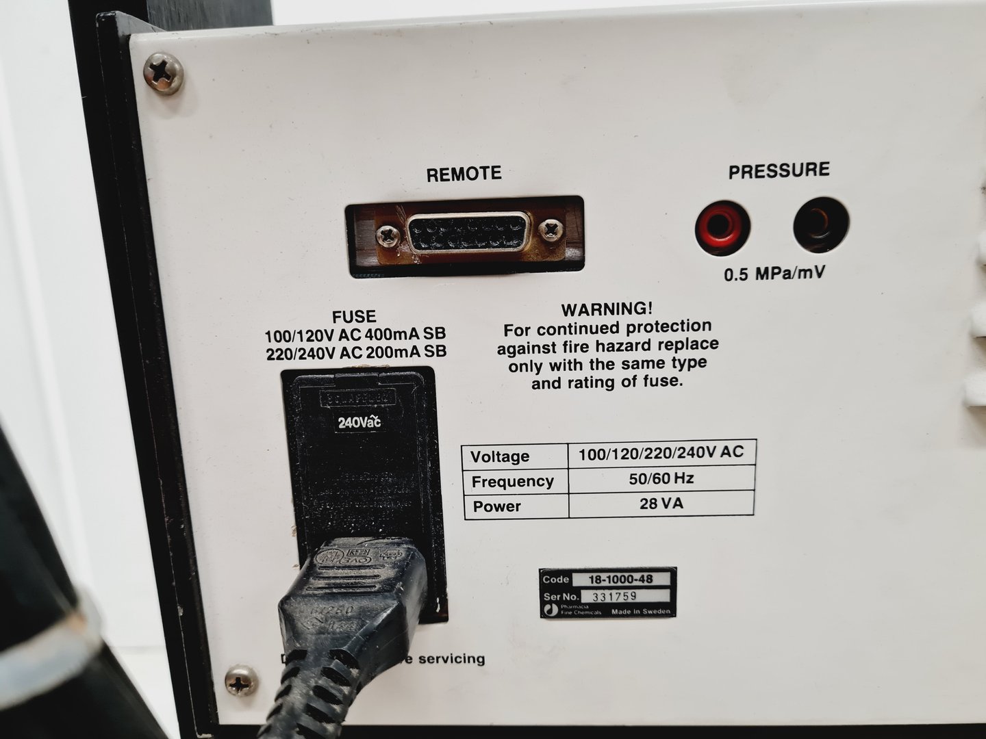 Image of Amersham Pharmacia FPLC System Units Lab Spares/Repairs