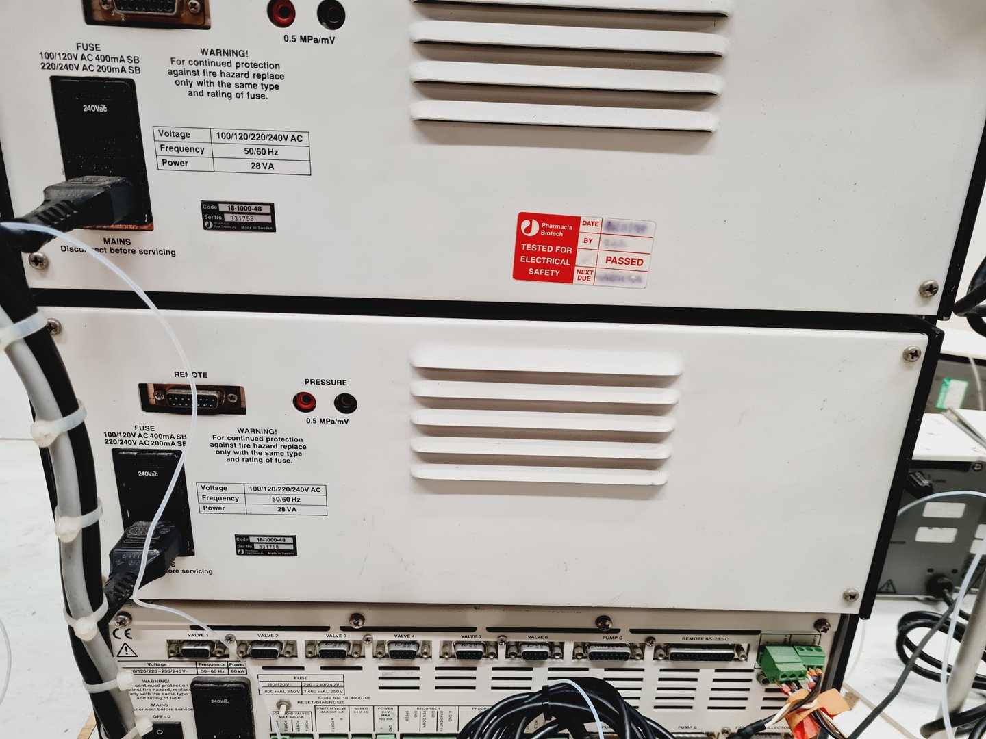 Image of Amersham Pharmacia FPLC System Units Lab Spares/Repairs