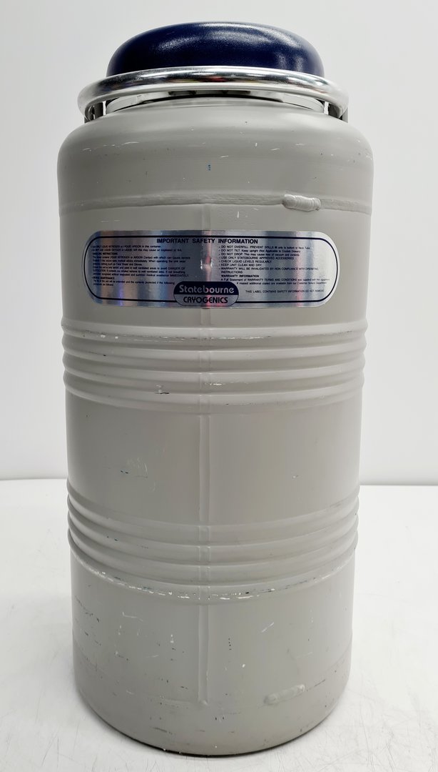 Image of Statebourne Bio 10 Liquid Nitrogen Storage Dewar Tank Lab