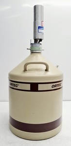 Thumbnail image of Ortec Liquid Nitrogen Dewar & Canberra GC1819 Gamma Detector & 2002CSL Preamp