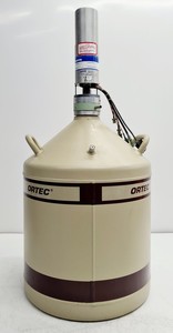 Thumbnail image of Ortec Liquid Nitrogen Dewar & Canberra GC1819 Gamma Detector & 2002CSL Preamp