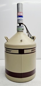 Thumbnail image of Ortec Liquid Nitrogen Dewar & Canberra GC1819 Gamma Detector & 2002CSL Preamp