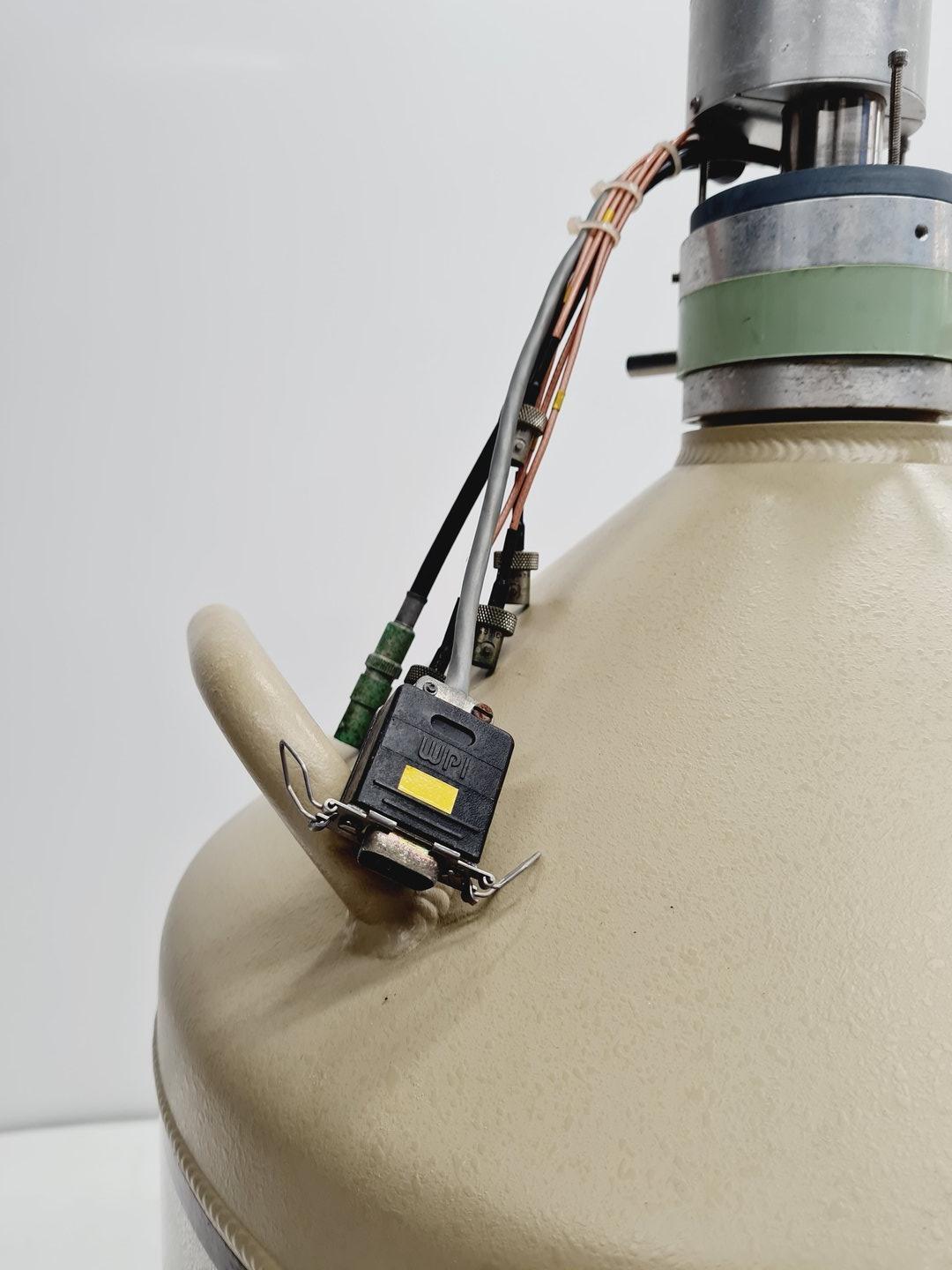 Image of Ortec Liquid Nitrogen Dewar & Canberra GC1819 Gamma Detector & 2002CSL Preamp