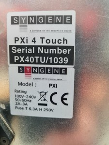 Thumbnail image of Syngene PXi 4 Touch Multi-Application Gel Imaging System Lab