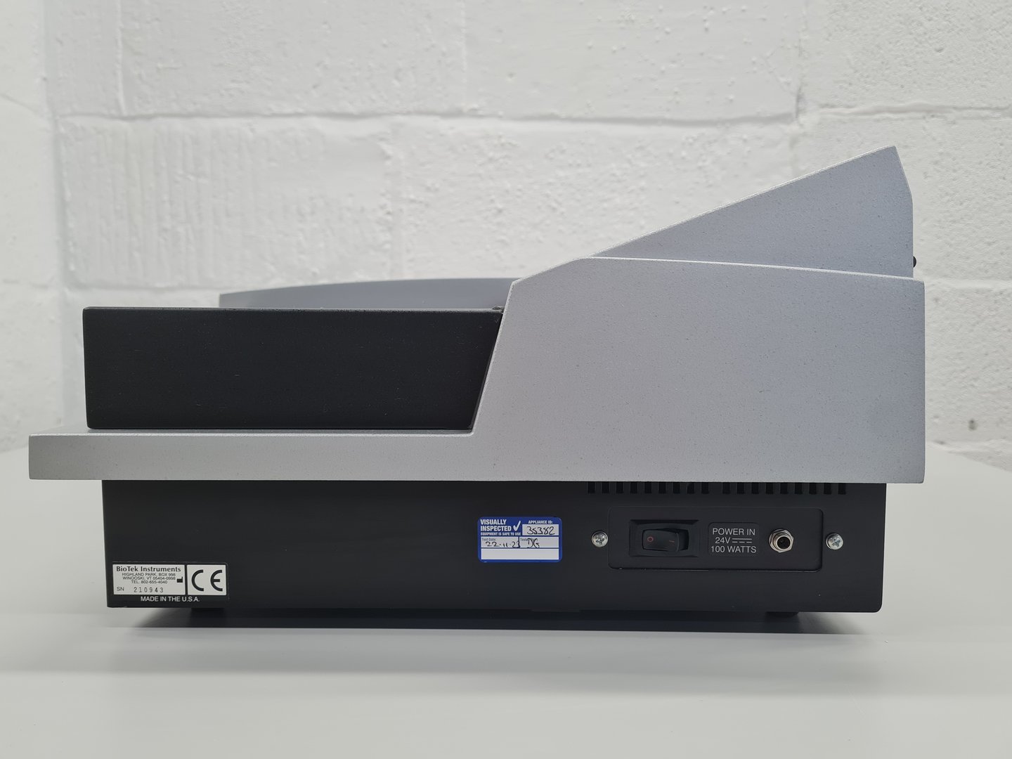 El808 Read Pattern BioTek Model: ELx808 Microplate Reader Lab