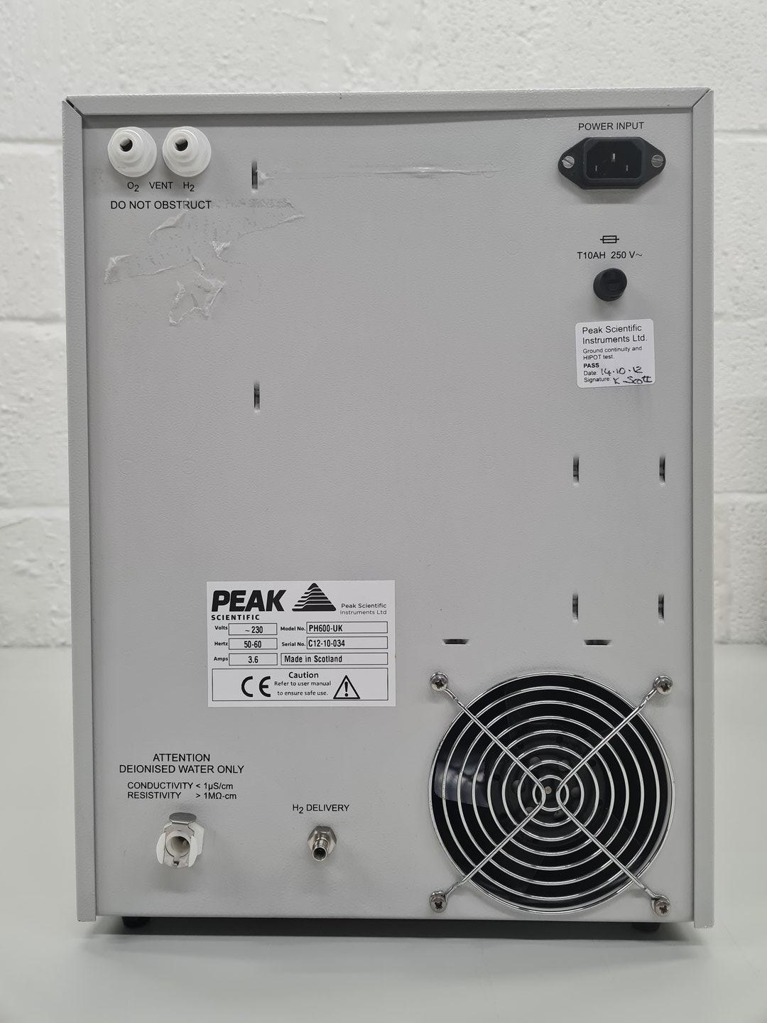 Image of Peak Scientific PH600-UK Hydrogen Generator Lab Spares/Repairs