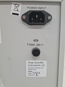 Thumbnail image of Peak Scientific Model PH600-UK Hydrogen Generator Lab Spares/Repairs