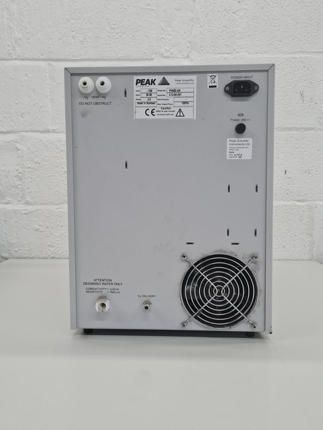 Image of Peak Scientific Model PH600-UK Lab Hydrogen Generator Spares/Repairs