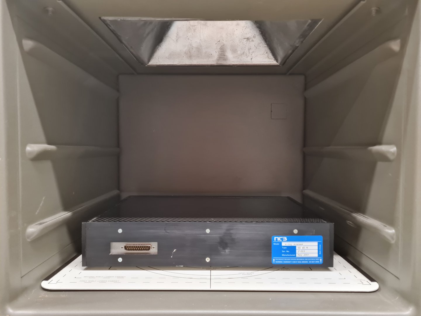 Image of Hewlett Packard Faxitron 43855A X-Ray Cabinet System