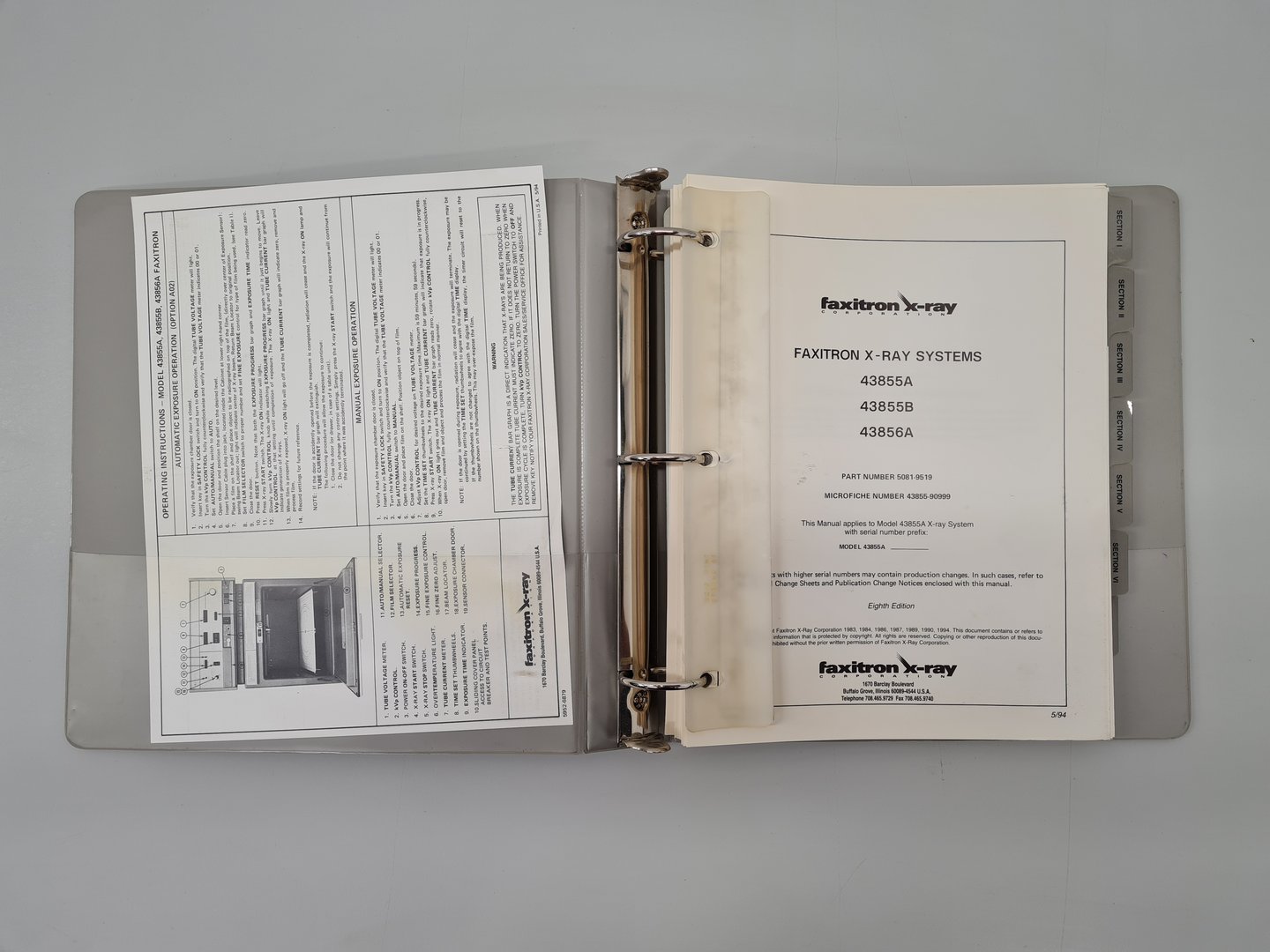 Image of Hewlett Packard Faxitron 43855A X-Ray Cabinet System