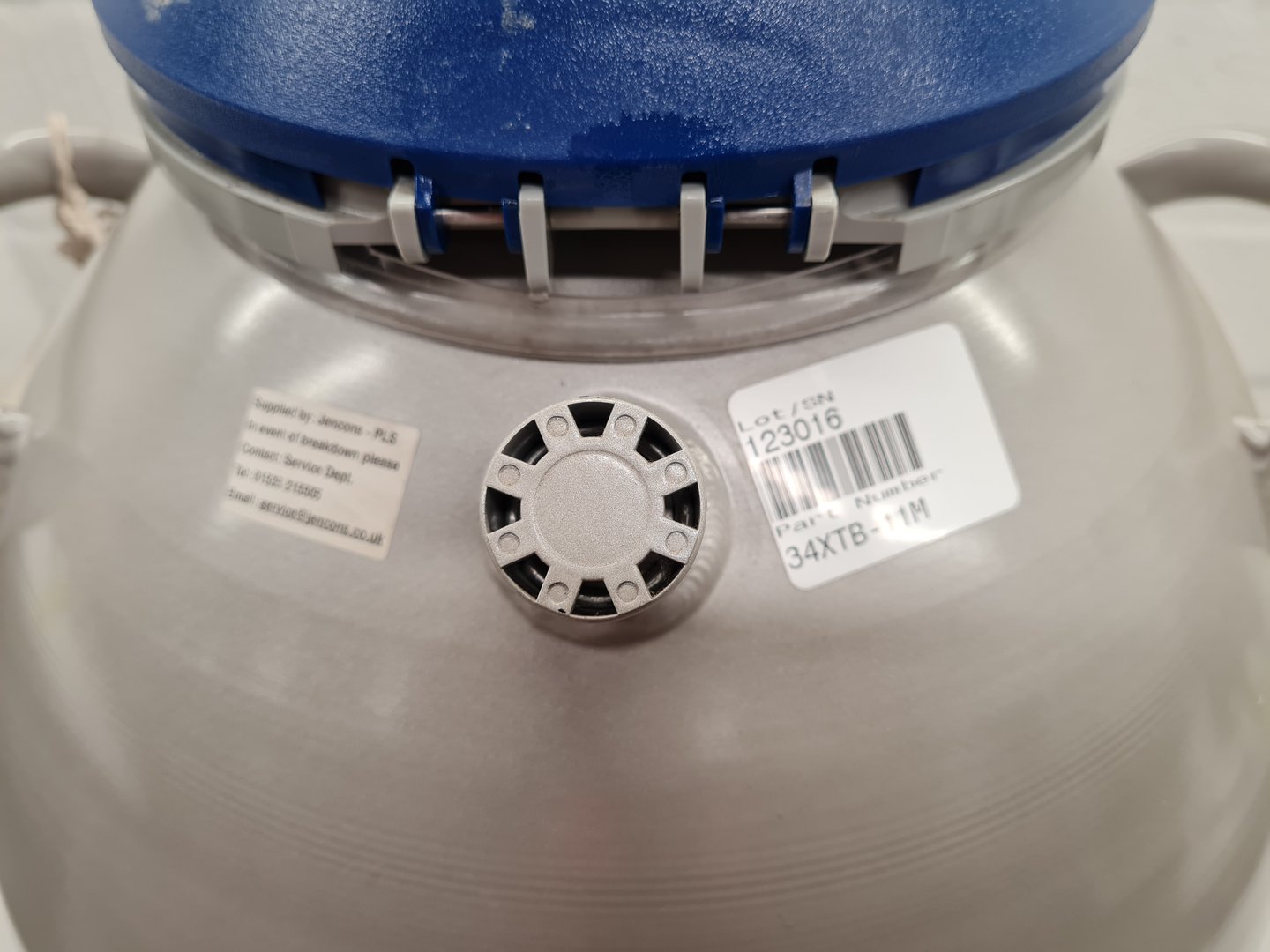 Image of Taylor-Wharton XT34 Liquid Nitrogen Dewar - 34XTB-11M Lab