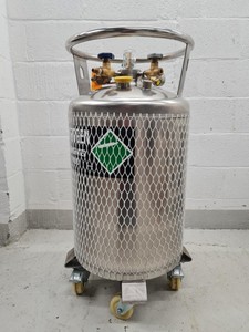 Thumbnail image of Taylor-Wharton XL-70 Vacuum Isolated Liquid Nitrogen Container Tank Lab