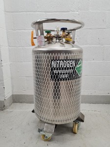 Thumbnail image of Taylor-Wharton XL-70 Vacuum Isolated Liquid Nitrogen Container Tank Lab