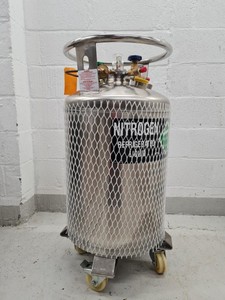 Thumbnail image of Taylor-Wharton Model XL-70 Vacuum Isolated Liquid Nitrogen Tank Lab