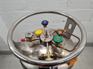 Thumbnail image of Taylor-Wharton Model XL-70 Vacuum Isolated Liquid Nitrogen Tank Lab