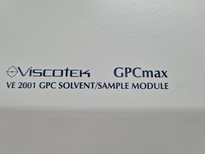 Thumbnail image of Viscotek GPCmax VE2001 GPC Solvent/Sample Module Lab