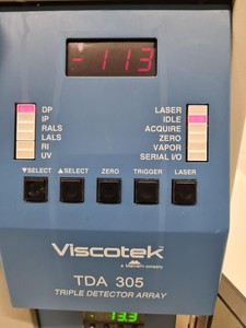 Thumbnail image of Viscotek TDA 305 Triple Detector Array Lab