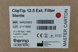 Thumbnail image of 186,048 x Thermo Scientific ClipTips (12.5ul, 50ul, 200ul, 1250ul) 