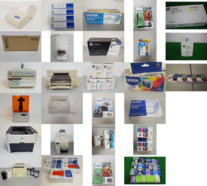 Thumbnail image of Job Lot of Printers & Toner Printer Ink Cartridges - HP, Epson, Zebra