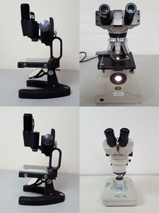Thumbnail image of Job Lot of Laboratory Microscopes - Cooke, Prior, Vickers Lab