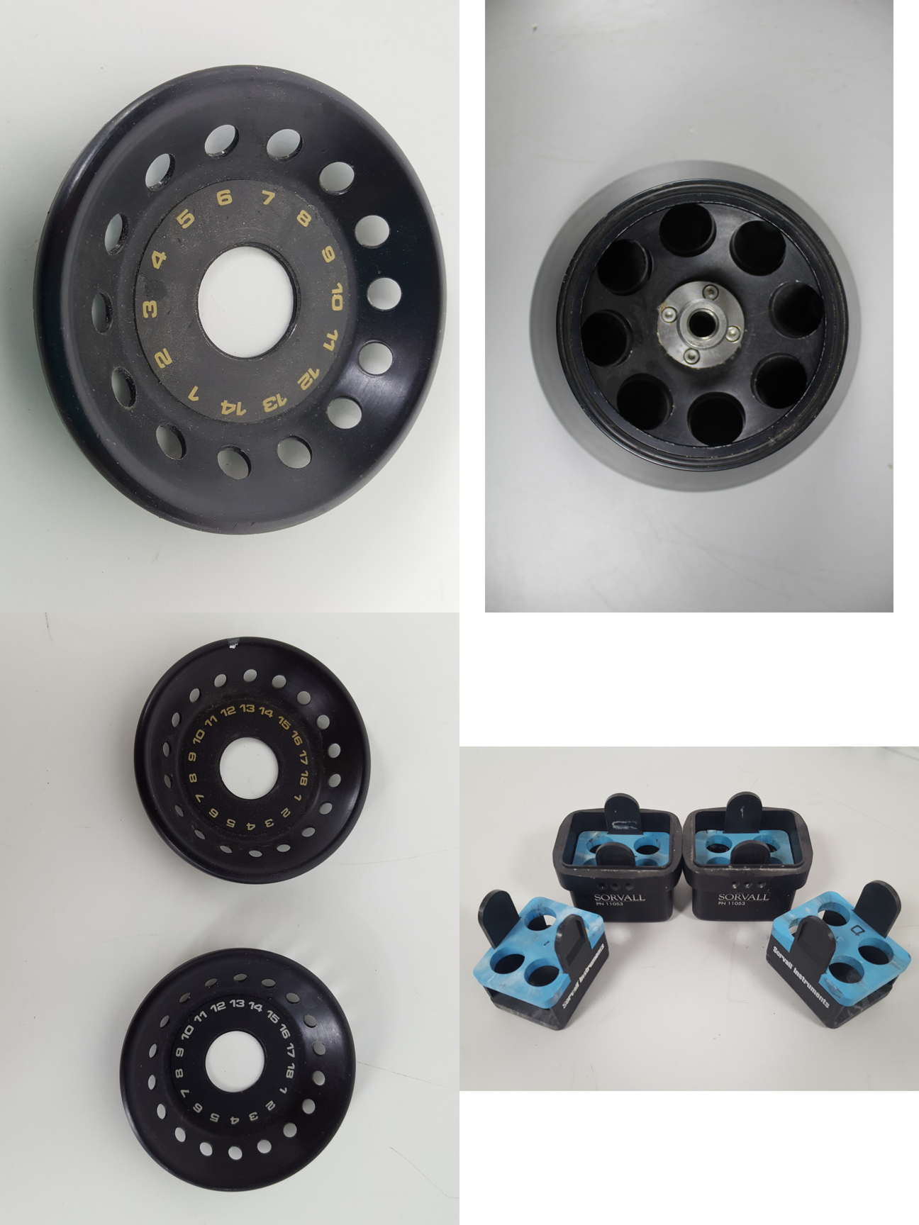 Image of Job Lot of Centrifuge Rotors, Tubes & Accessories Lab