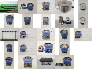 Thumbnail image of Job Lot of Electrothermal Laboratory Heating Mantles - Various Sizes Lab