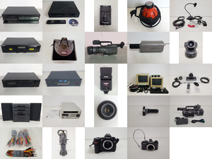 Thumbnail image of Job lot of AV Audio Visual & Photography Equipment - Cameras, Lenses, Amplifiers