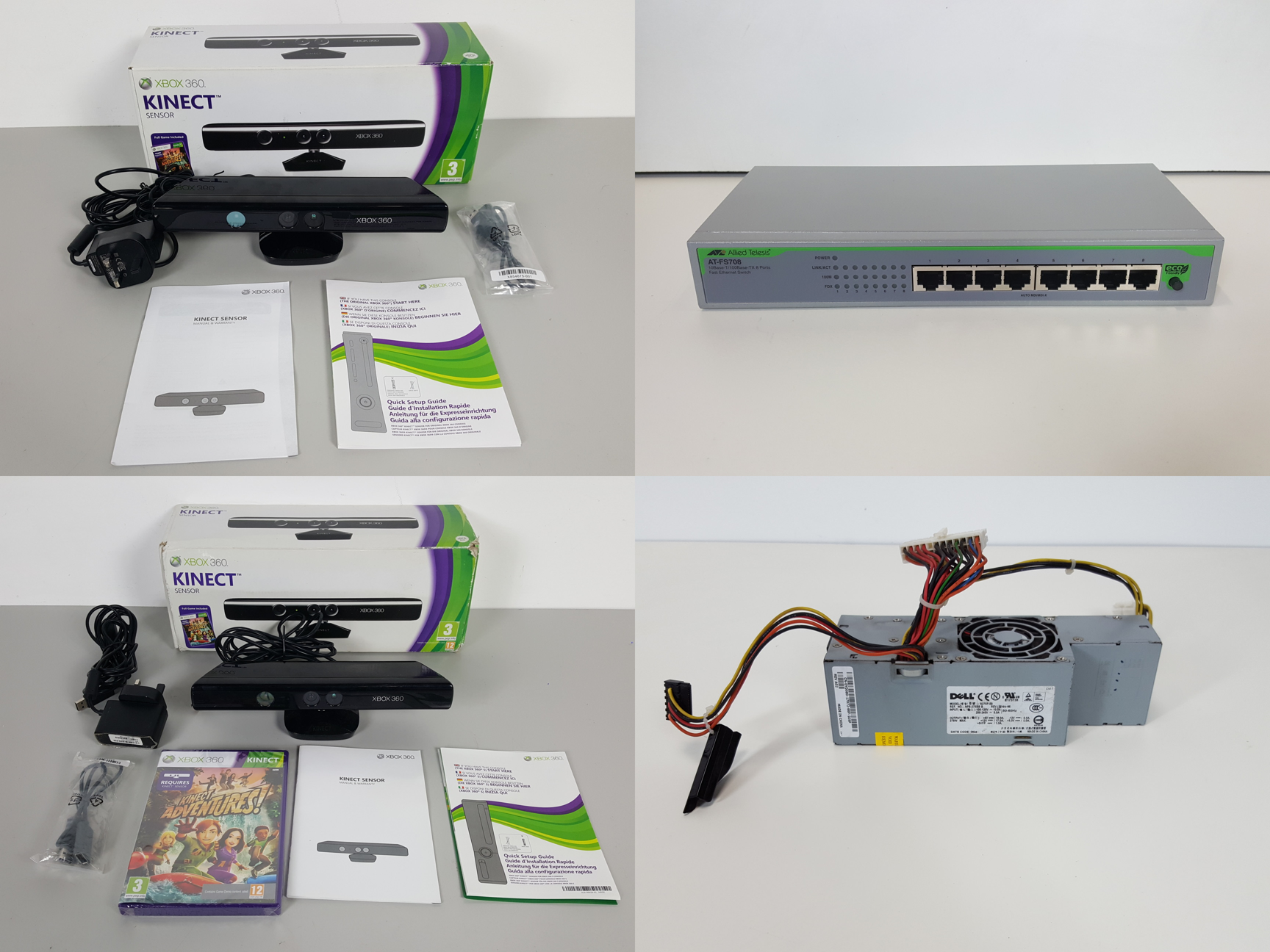 Image of Job Lot of Misc IT & Multimedia Equipment - Ethernet Switches, Printers Etc