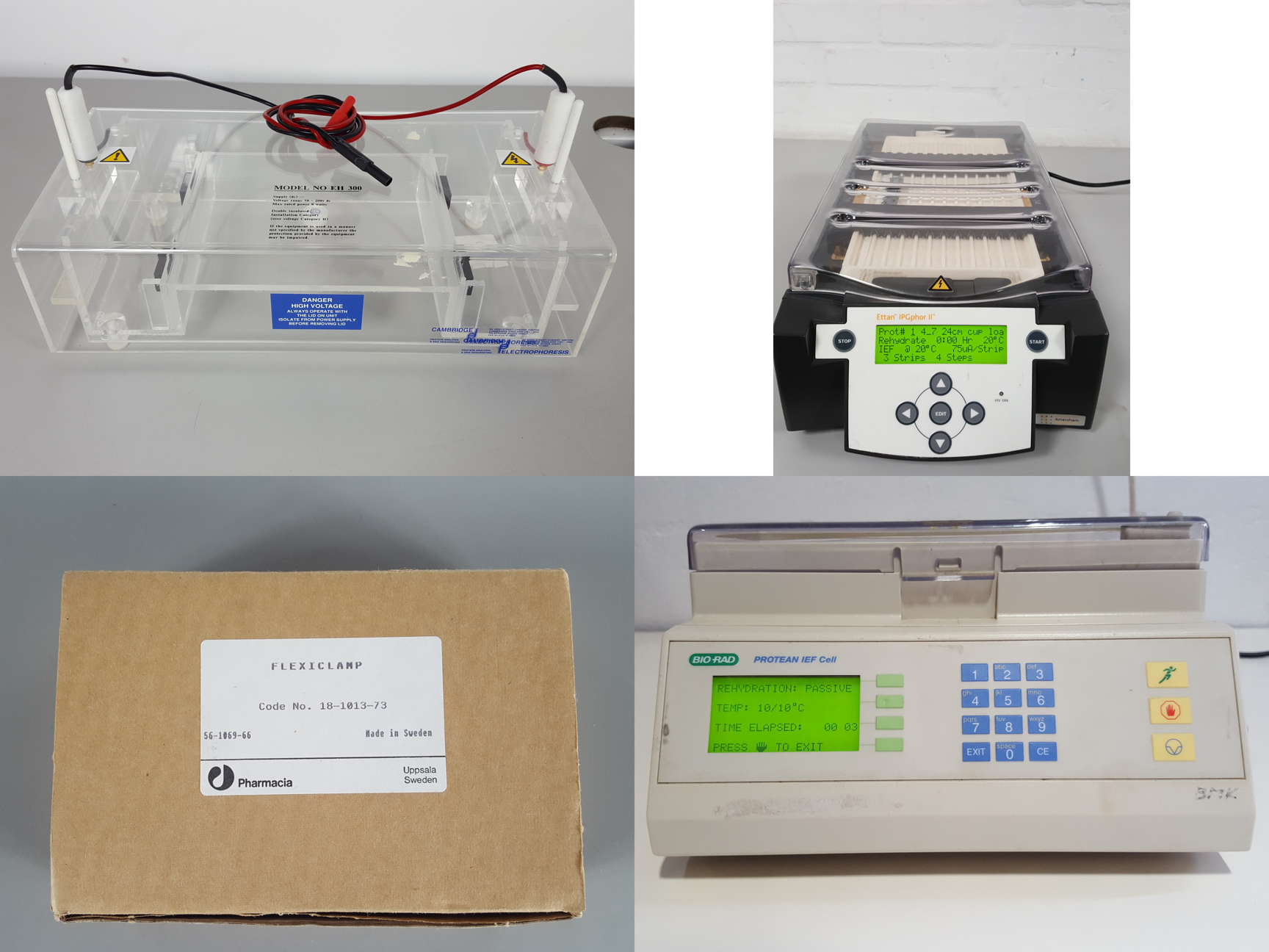 Image of Job Lot of Electrophoresis Equipment - Imaging Systems, Power Supplies, Tanks