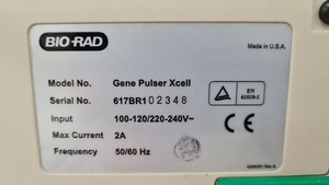 Thumbnail image of Bio-Rad Gene Pulser Xcell Microbial System with CE Module & Shock Chamber