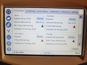 Thumbnail image of GE Sievers M9 TOC Analysis System With Datapro 2 Software 