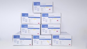 Image of 8 x Boxes of 20 Pall Corporation MicroFunnel 300 Plus with Supor 0.45um White