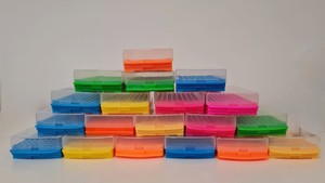 Thumbnail image of Lot Of Laboratory Pipette, Tube And Cuvette Holders Lab