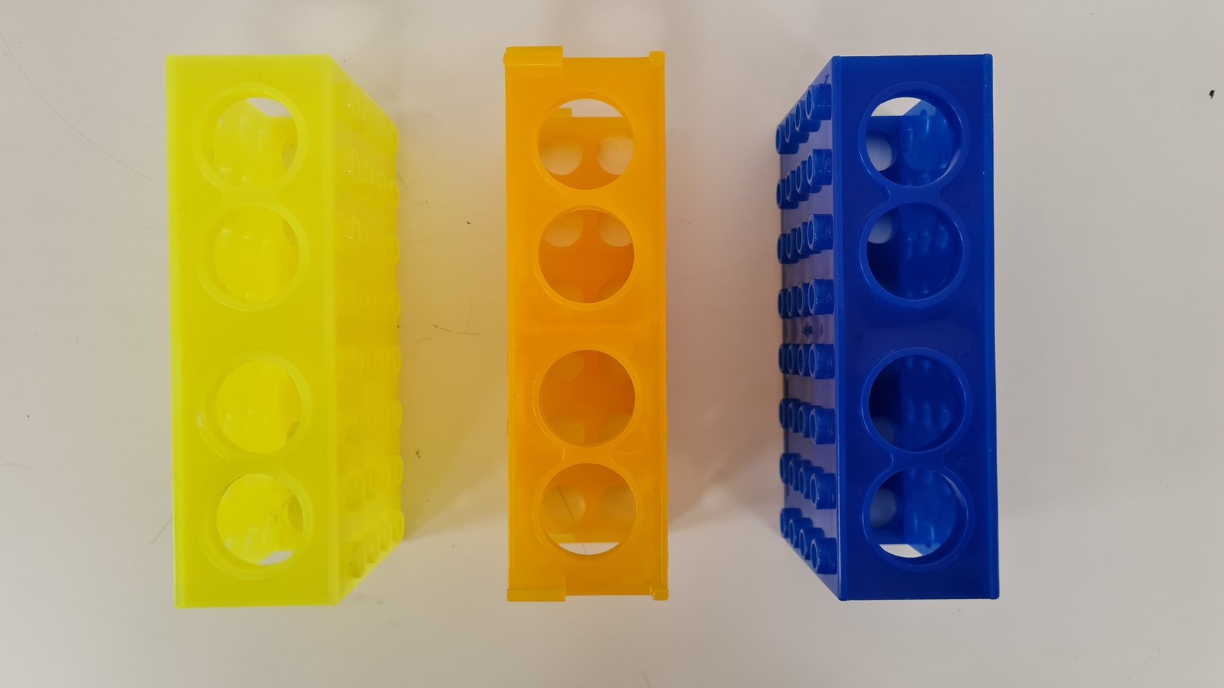 Image of Lot Of Laboratory Pipette, Tube And Cuvette Holders Lab