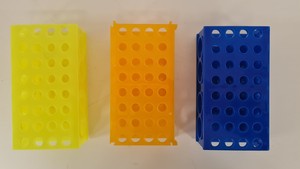 Thumbnail image of Lot Of Laboratory Pipette, Tube And Cuvette Holders Lab