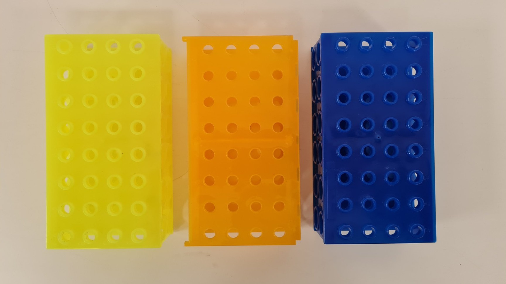 Image of Lot Of Laboratory Pipette, Tube And Cuvette Holders Lab