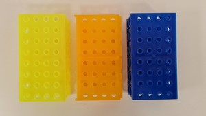 Thumbnail image of Lot Of Laboratory Pipette, Tube And Cuvette Holders Lab