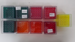 Thumbnail image of Lot Of Laboratory Pipette, Tube And Cuvette Holders Lab