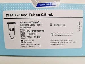 Thumbnail image of Lot Of Eppendorf Consumables -  Protien & DNA LoBind Tubes - UVettes Lab