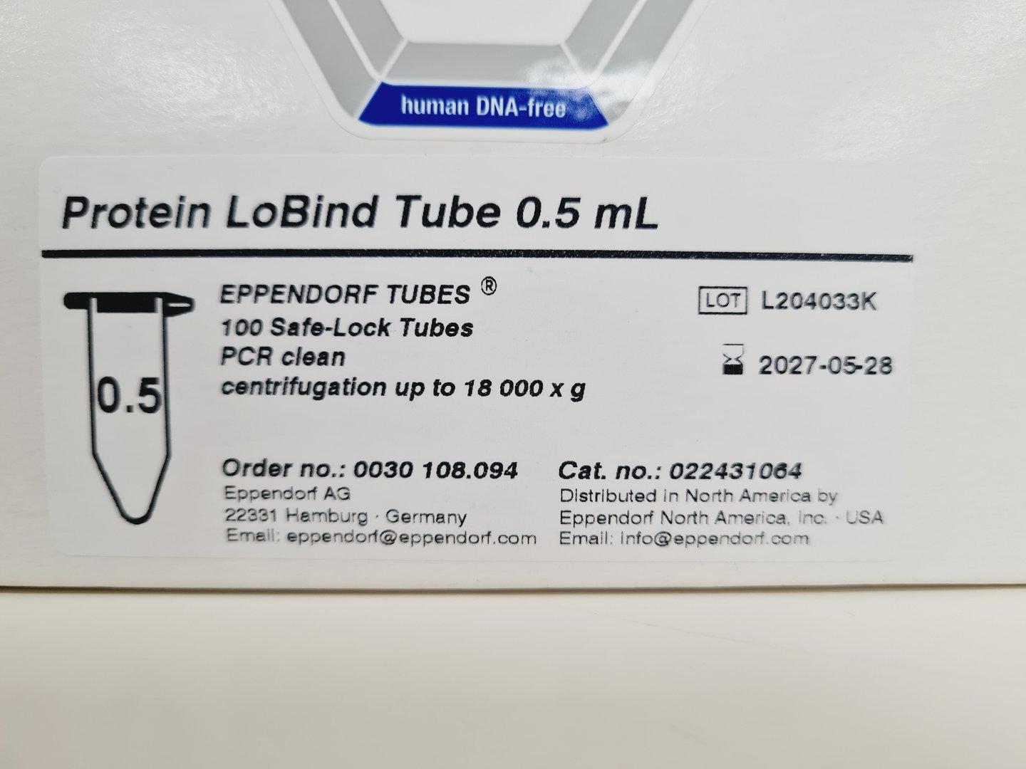 Image of Lot Of Eppendorf Consumables -  Protien & DNA LoBind Tubes - UVettes Lab