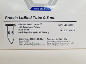 Thumbnail image of Lot Of Eppendorf Consumables -  Protien & DNA LoBind Tubes - UVettes Lab