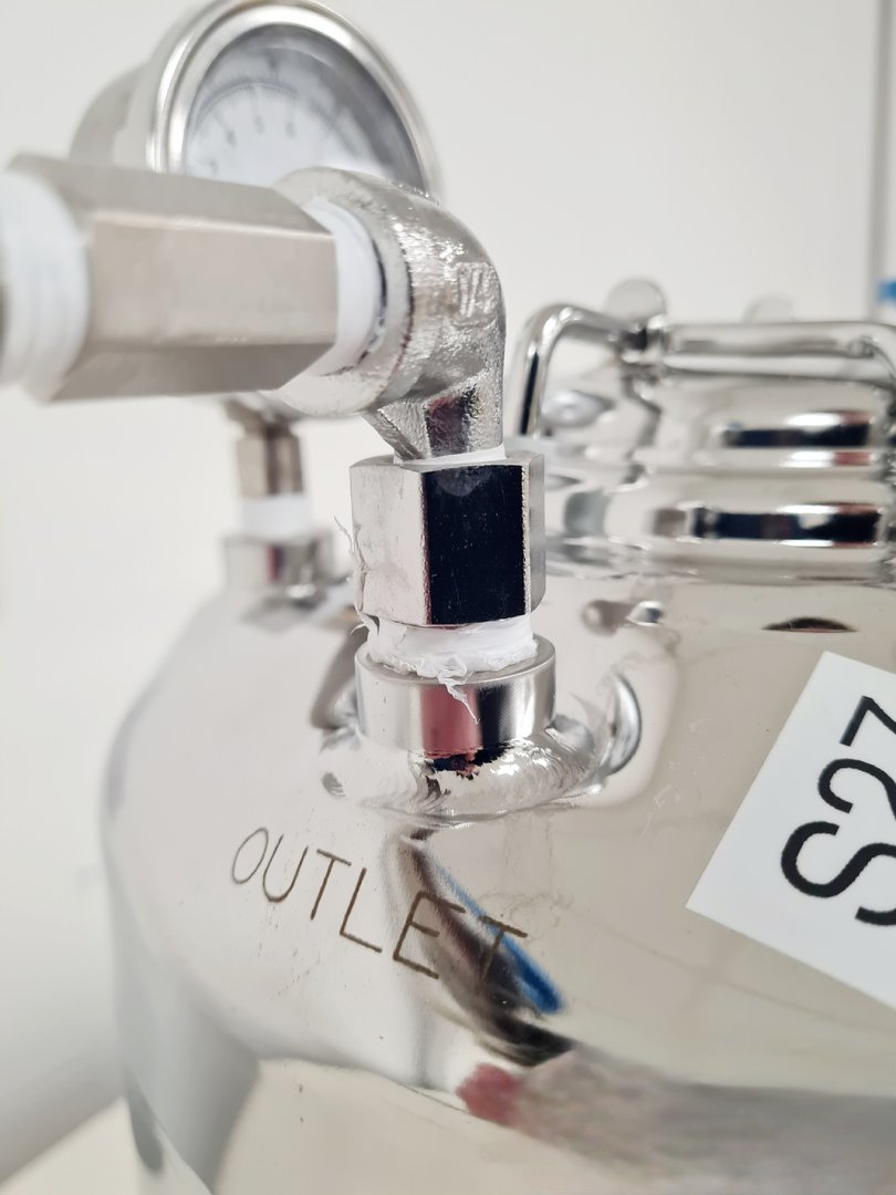Image of Millipore Corporation 10L Pressure Vessel XX6700P10 Lab