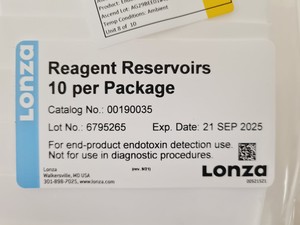 Thumbnail image of 12 x Packs of 10 Lonza Reagent Reservoirs CN 00190035 Lab