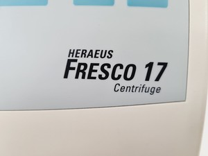 Thumbnail image of Thermo Fisher Heraeus Fresco 17 Benchtop Centrifuge & 13000rpm Rotor Lab