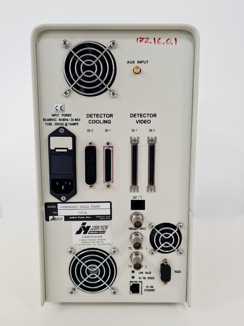 Image of Jobin Yvon Symphony-Solo-Fast CCD Detector Lab