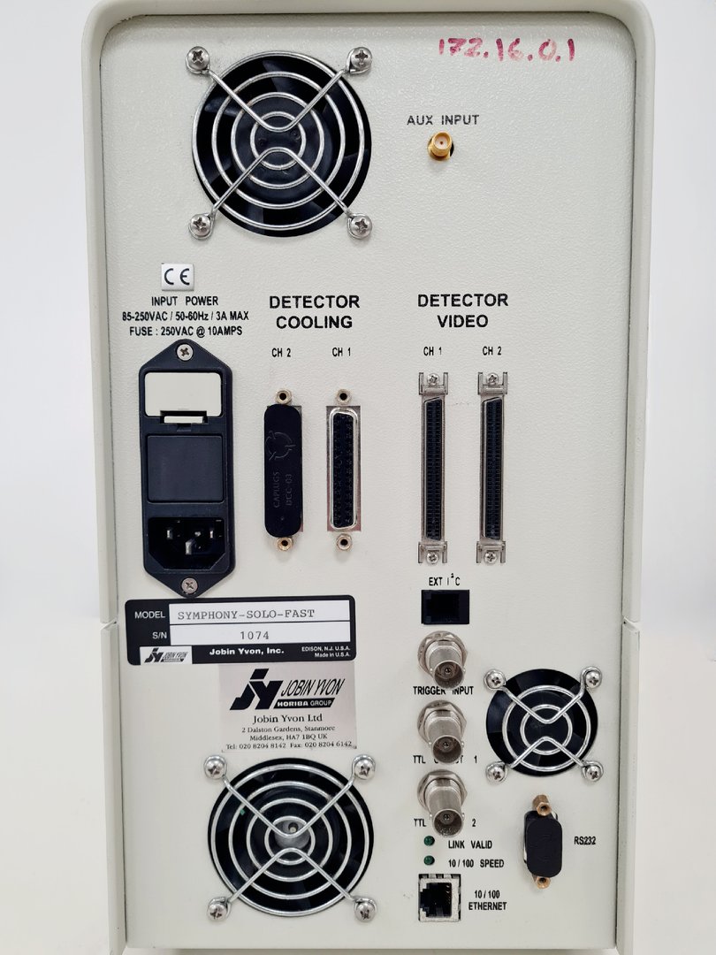 Image of Jobin Yvon Symphony-Solo-Fast CCD Detector Lab