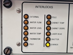 Thumbnail image of Spectron Laser Systems SL805G SL805G-10 Laboratory Laser System Lab Faulty
